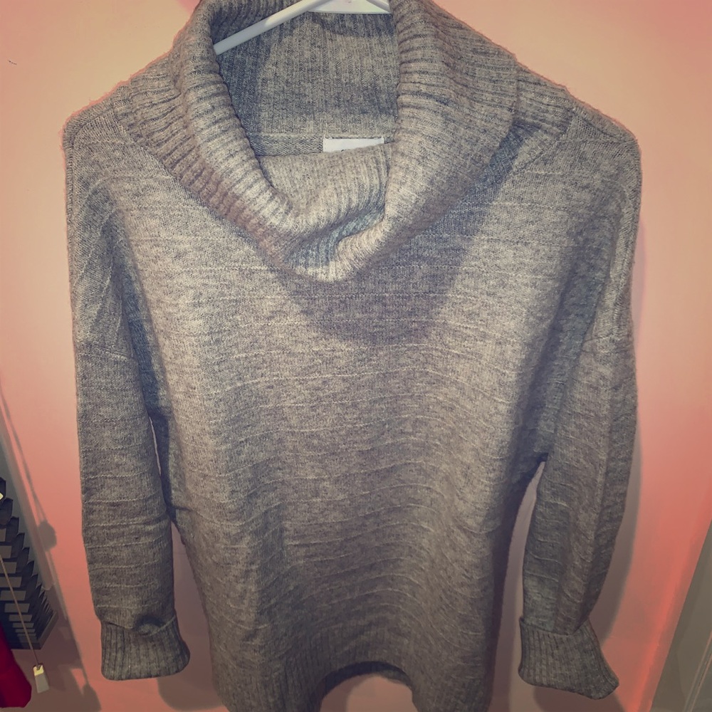 Grey Turtle Neck